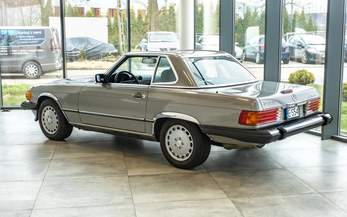 Mercedes-Benz SL cena 79900 przebieg: 148345, rok produkcji 1987 z Stryków małe 631